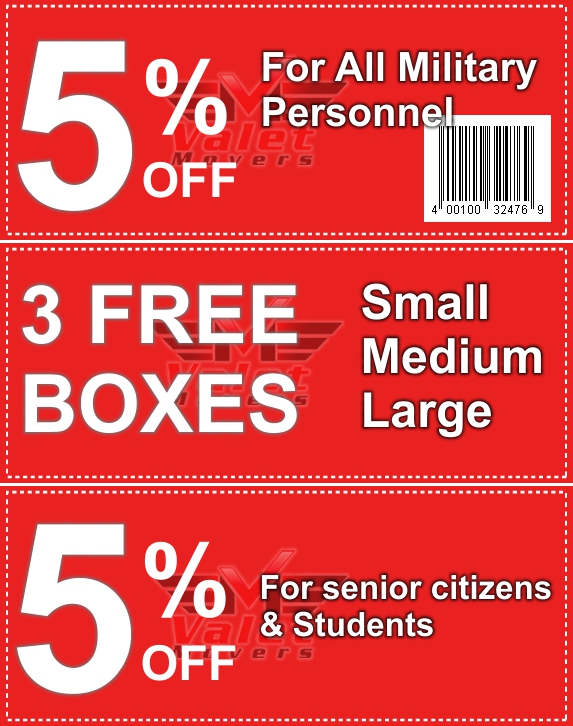 Movers Coupons